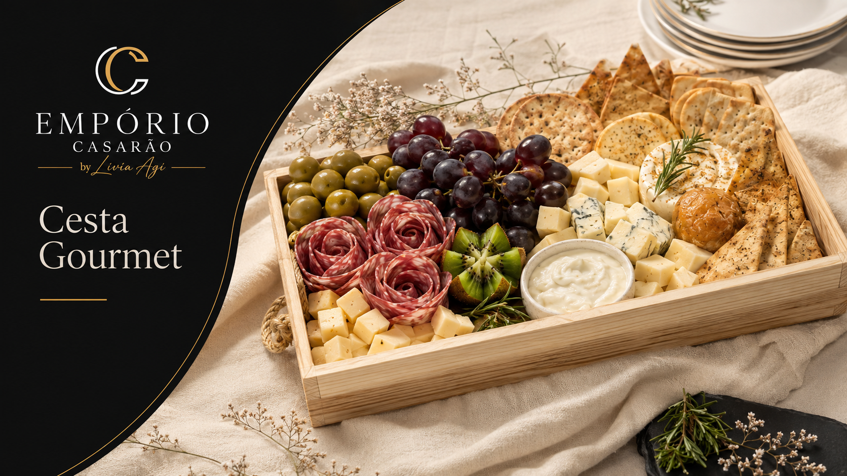 Cesta Gourmet — Empório Casarão