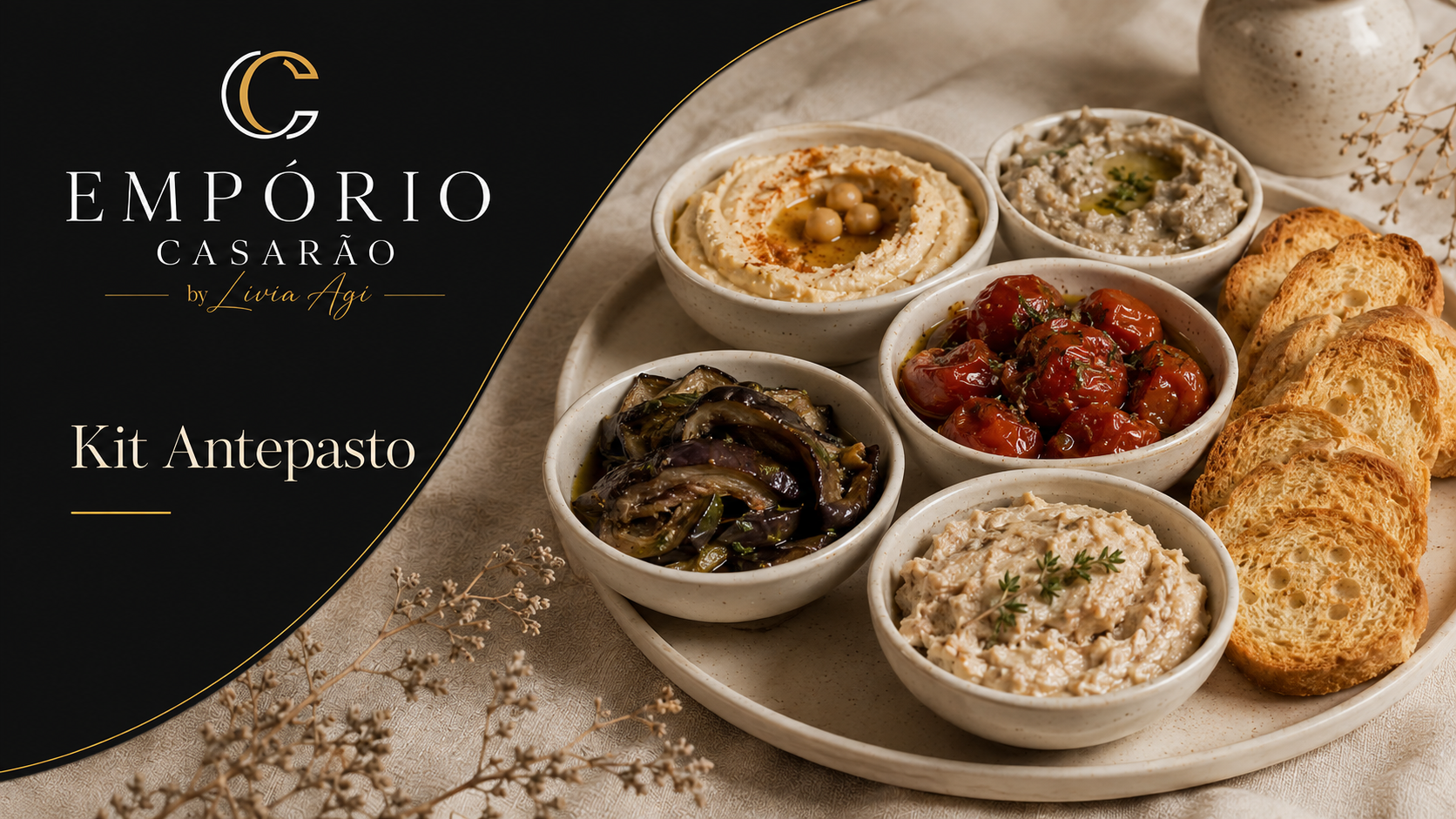 Kit Antepasto — Empório Casarão