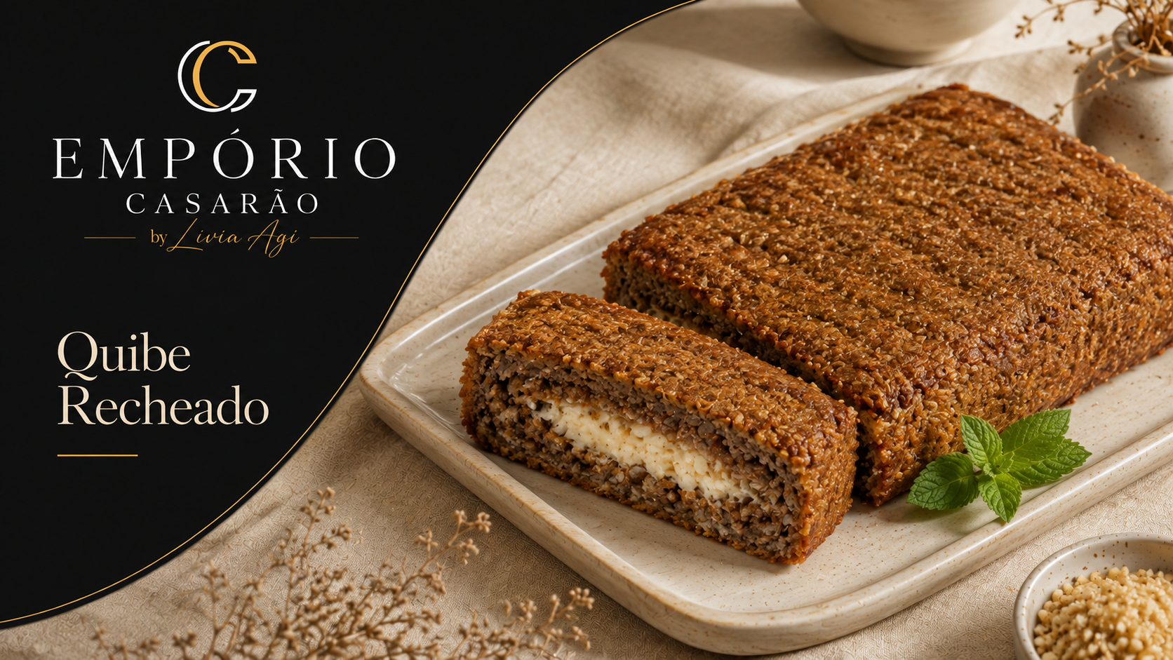 Quibe Recheado — Empório Casarão